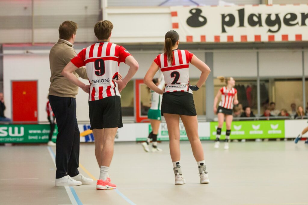 Fortuna 2 met coach Sijmen van den Bergh